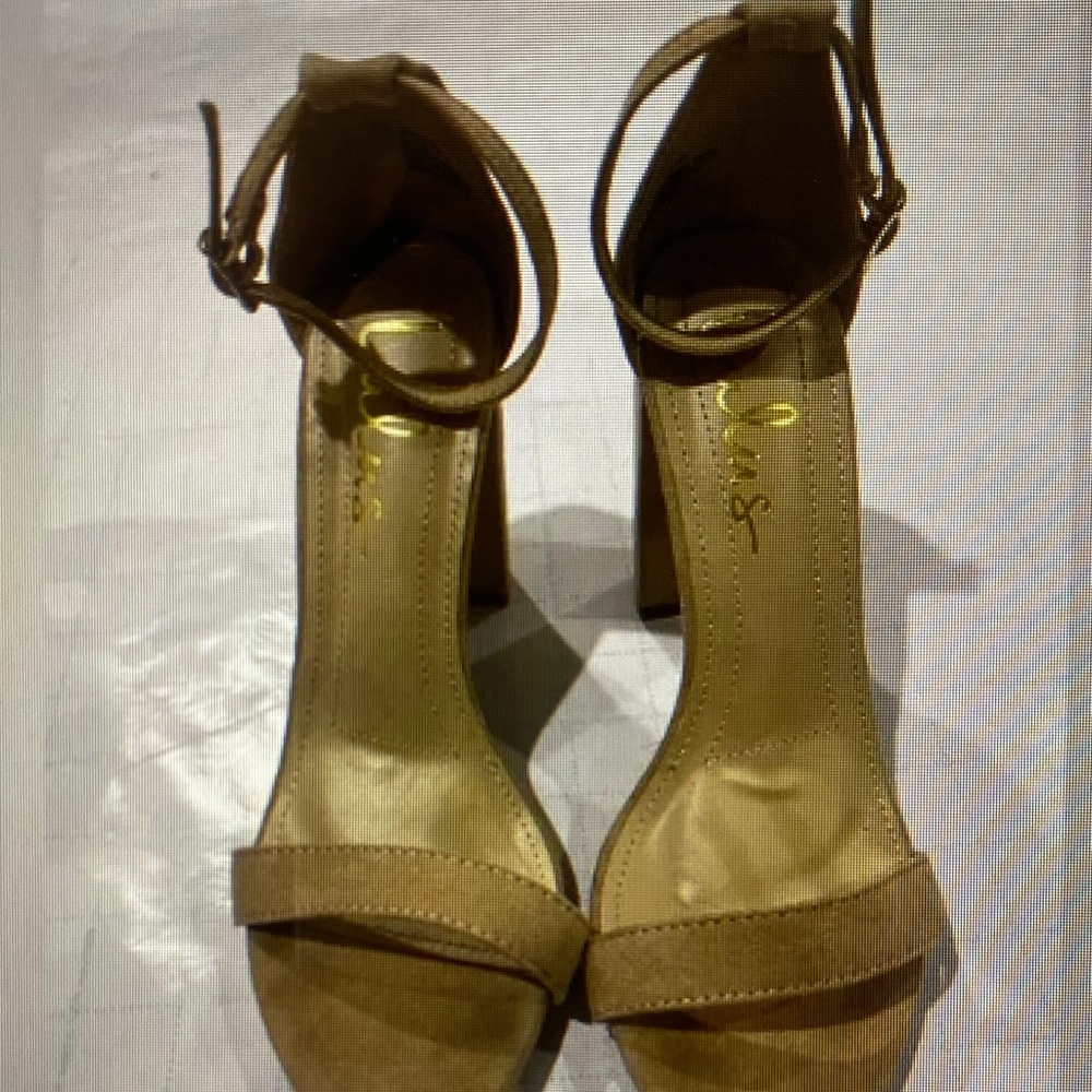 Lulu's Tan Heeled Sandals